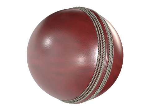 板球红冠 3D 模型