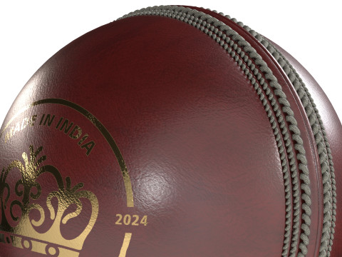 板球红冠 3D 模型