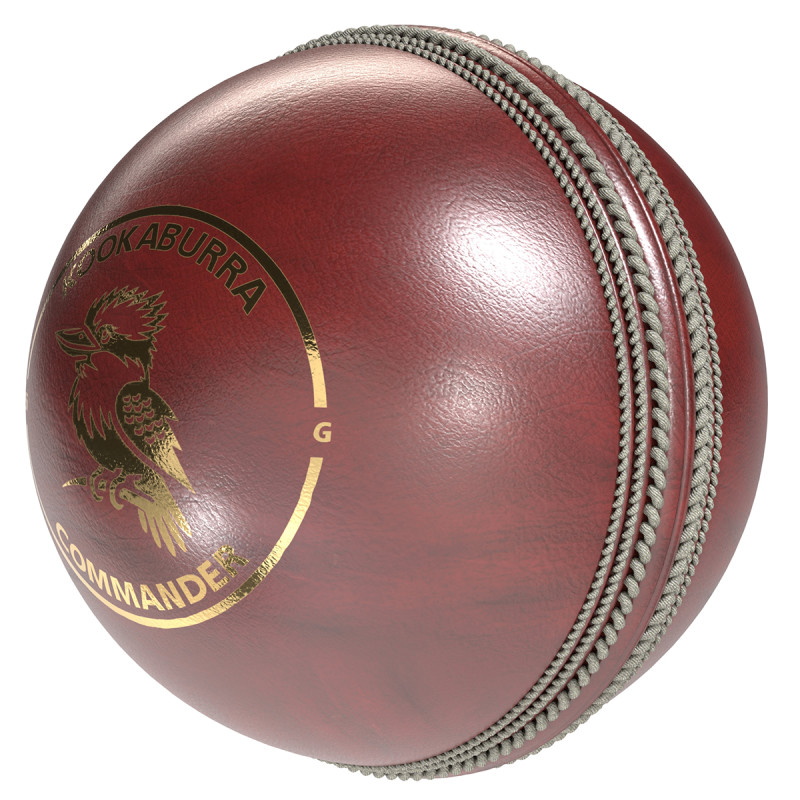 Palla da cricket kookaburra rossa Modello 3D .c4d .max .obj .3ds .fbx .stl .blend