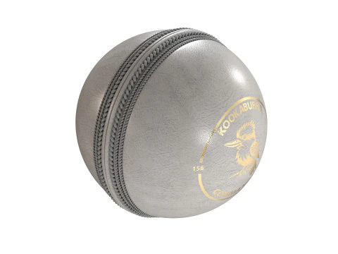 Cricket ball white kookaburra 3D Model