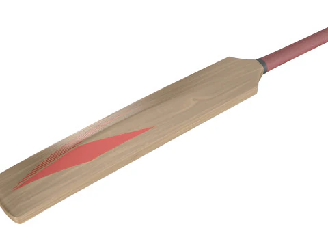 Cricket bat 2 3D Model