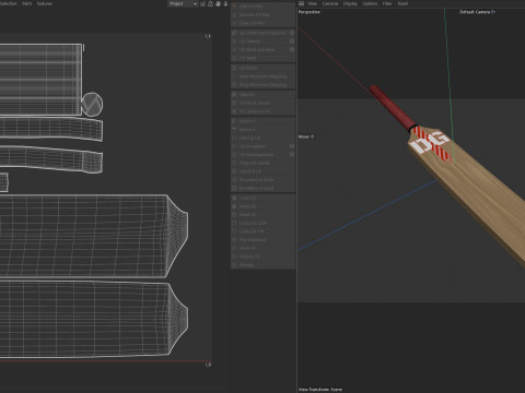 Mazza da cricket 2 Modello 3D