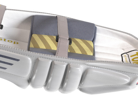 Almohadillas de críquet Modelo 3D