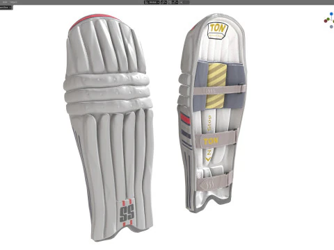 Cricket Pads 3D Model