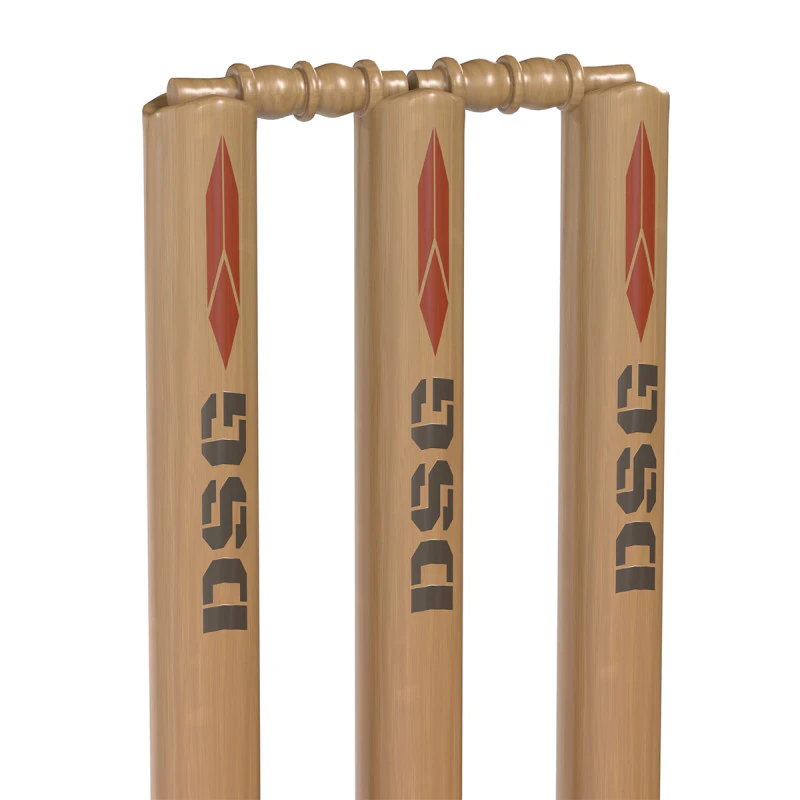 Cricket stump wicket 3D Model .c4d .max .obj .3ds .fbx .stl .blend 