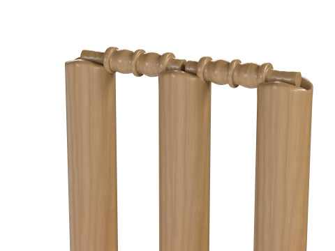 Kriket güdük wicket 3D Model