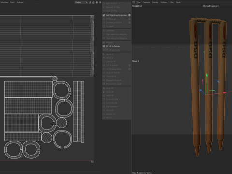Kriket güdük wicket 3D Model