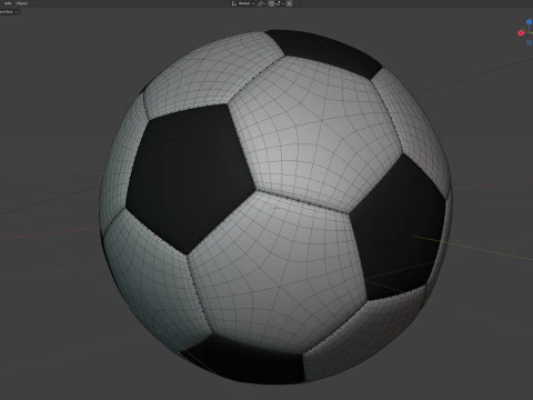 Soccer ball 3D Model