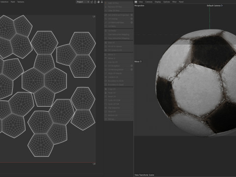 Voetbal diry 3D Model