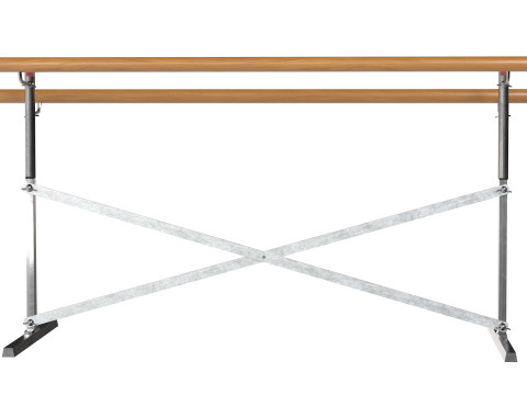 독립형 발레 바레 3D 모델