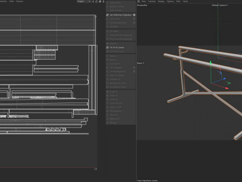 Sbarra da danza indipendente Modello 3D