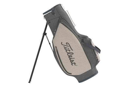 Gold club bag 3D Model