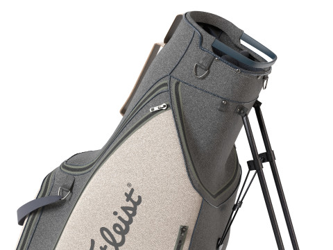 Gold club bag 3D Model