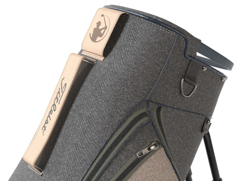 Gold club bag 3D Model