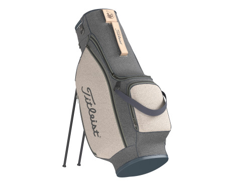 Gold club bag 3D Model