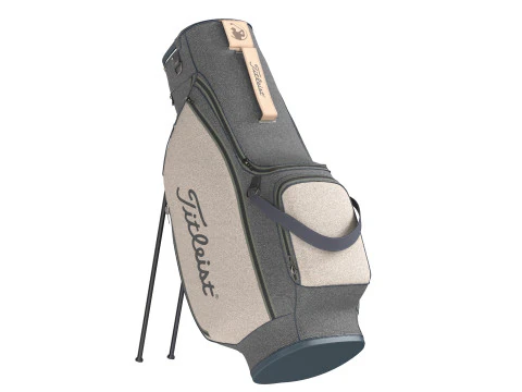 Gold club bag 3D Model