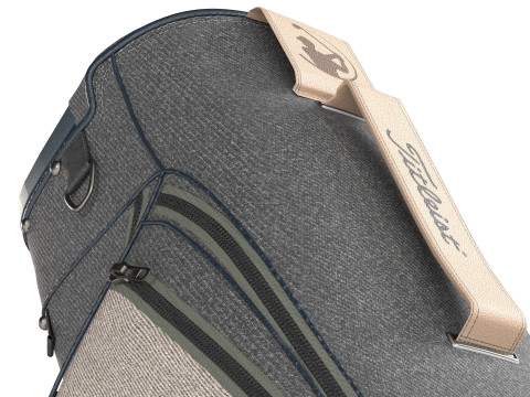 Gold club bag 3D Model