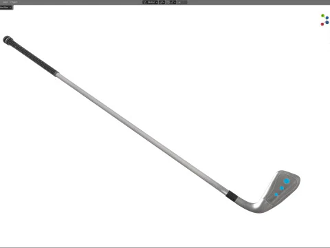 Golf club1 3D Model