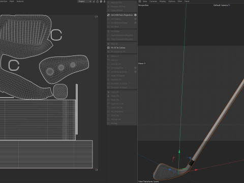 Golf club1 3D Model