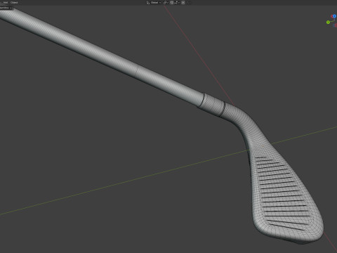 Golf club1 3D Model