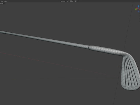 Golf club2 3D Model