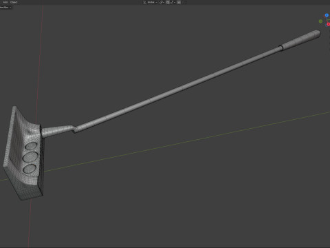 Pemain golf2 Model 3D