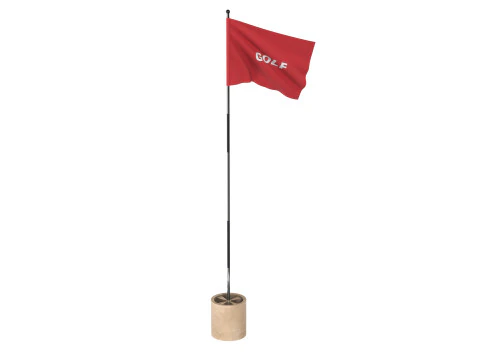 Golf flag 3D Model