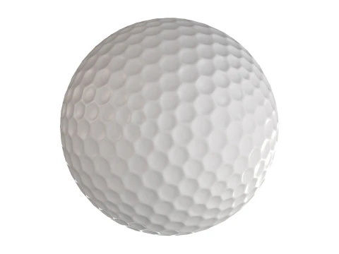 Palla da golf Modello 3D