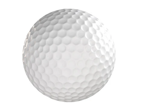 Palla da golf Modello 3D