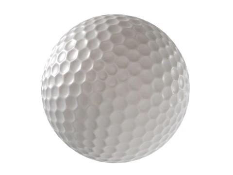 Palla da golf Modello 3D