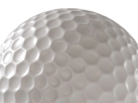 Palla da golf Modello 3D