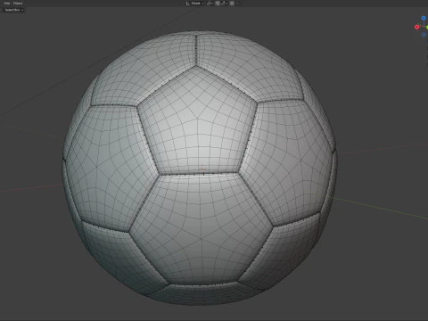 Handball 3D Model
