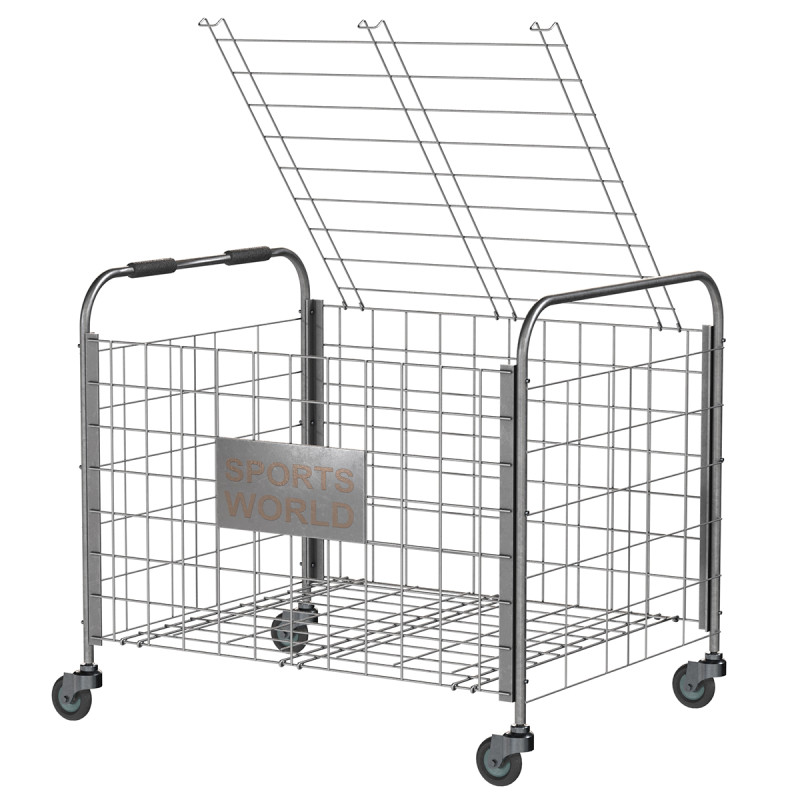 Metalen kogelopslag staal leeg 3D Model .c4d .max .obj .3ds .fbx .stl .blend