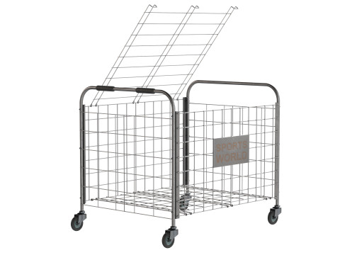 Metalen kogelopslag staal leeg 3D Model