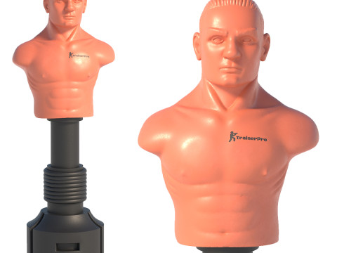 Trainingspop van de tegenstander 3D Model