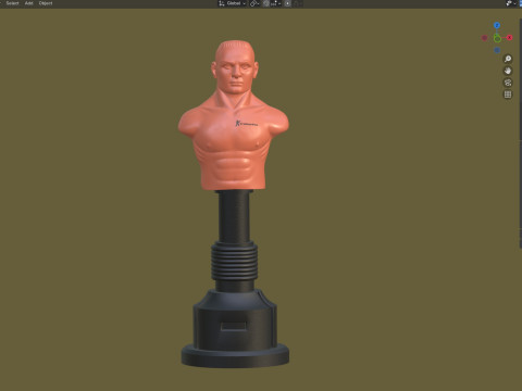 Opponent Training Dummy 3D Model
