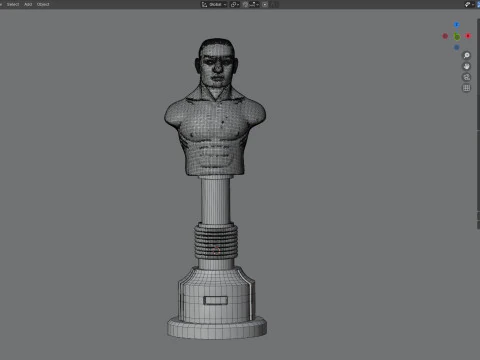 Opponent Training Dummy 3D Model