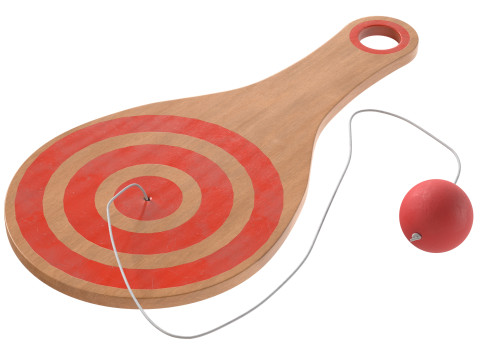 Balle à pagaie Modèle 3D