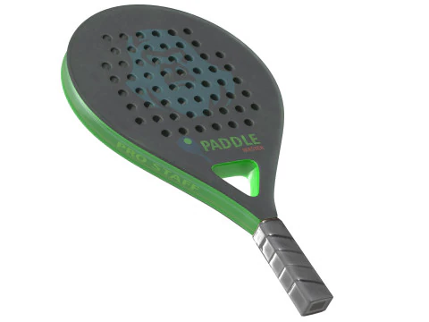 Paddle Tennis Racket and Tennis ball 3D Model