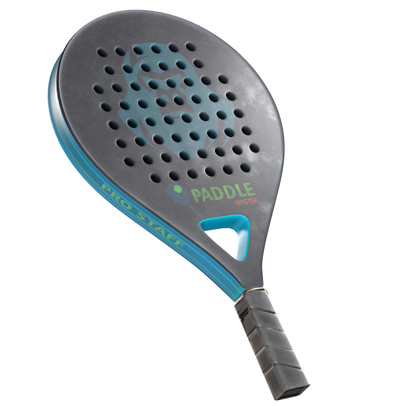 Padel Tennis Racquet 3D Model .c4d .max .obj .3ds .fbx .stl .blend