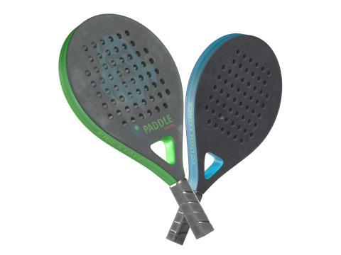 Padel Tennis Racquet 3D Model