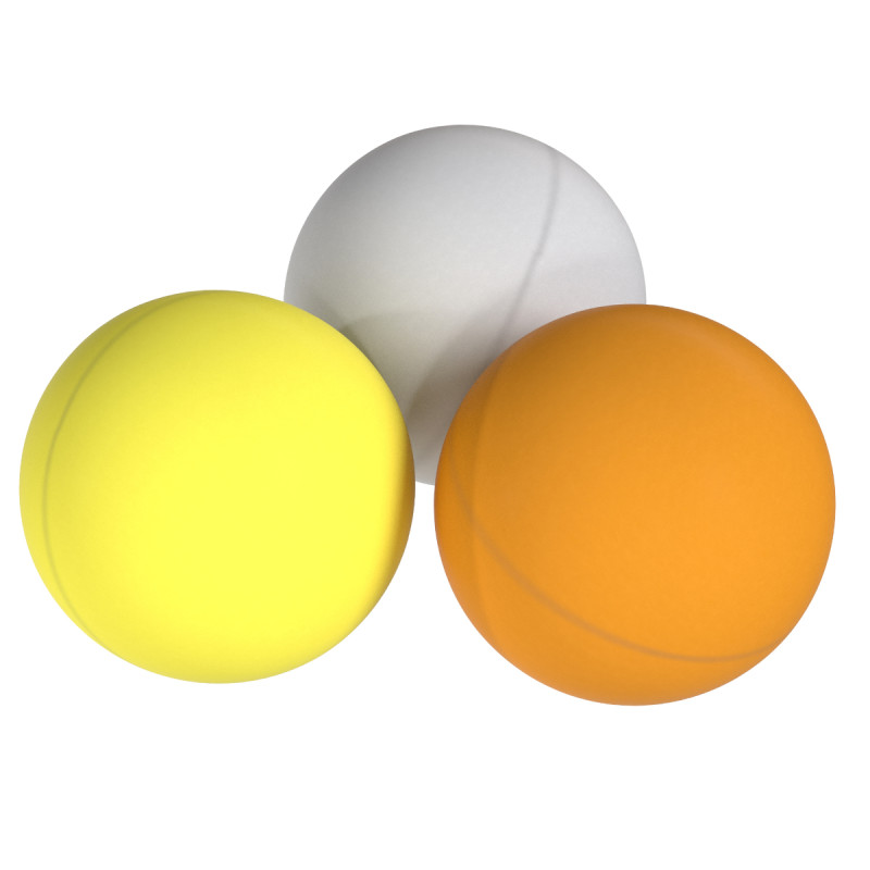 Bola pingpong Model 3D .c4d .max .obj .3ds .fbx .stl .blend 