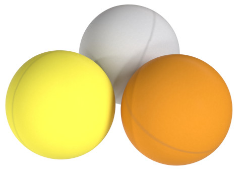 Pingpongballen 3D Model