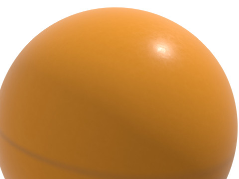 Bola pingpong Model 3D
