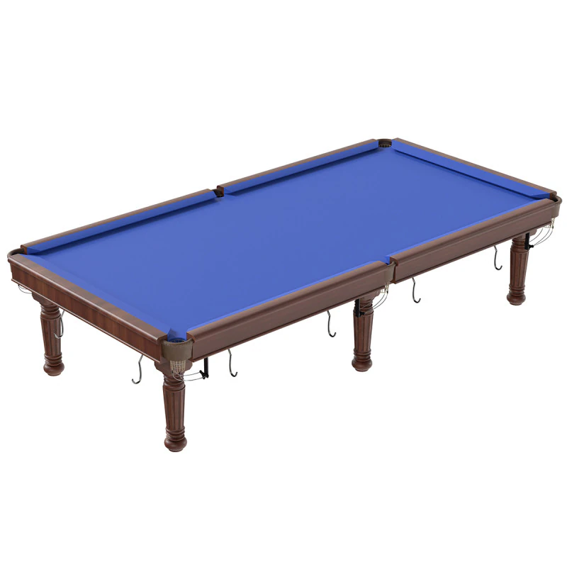 Biljart Pooltafel blauw 3D Model .c4d .max .obj .3ds .fbx .stl .blend 
