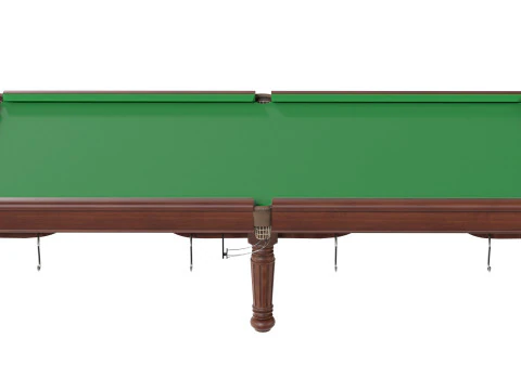 Biljart Pooltafel groen 3D Model