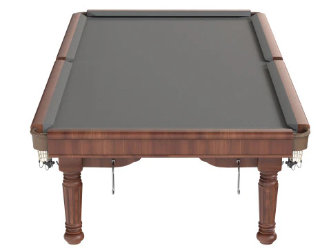 Billiards Pool table grey 3D Model