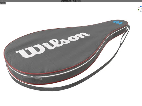 Tennis Racket Bag 1 3D Model