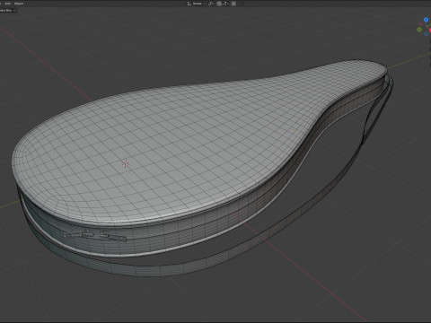 Tennisrackettas 1 3D Model