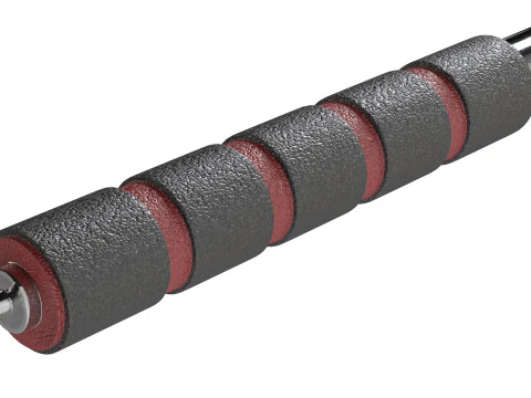 Retractable Billiards Cue Stick Bridge 3D Model